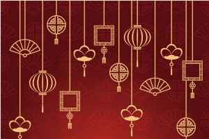 2017新年海报背景素材