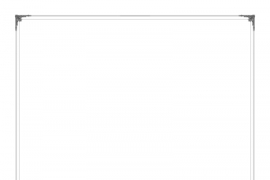 黑色简约线条边框纹理