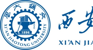 交大校徽 交大logo横版组合 蓝