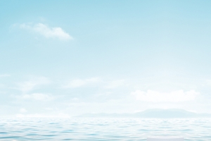 初夏海边小清新海水蓝色背景