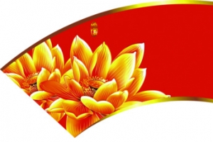 中秋节手绘吊牌人物
