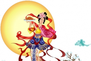 嫦娥月亮古典美女元素