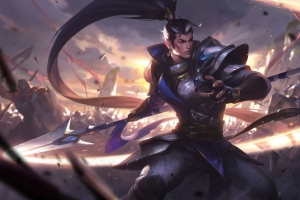 德邦总管 赵信 高清原画 LOL英雄联盟 8K游戏壁纸 7680x4320