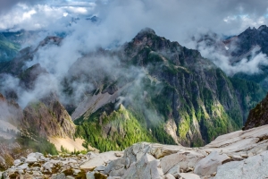 Morning Star Peak 华盛顿州山峰风景4K壁纸