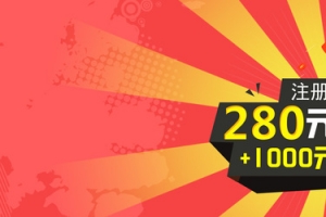 红色卡通金融理财banner