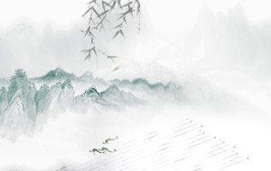 水墨中国风背景banner