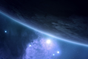 浪漫大气宇宙h5背景