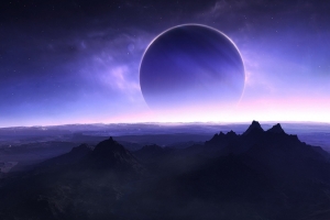 宇宙banner图，星球