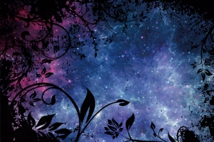 小王子星空背景素材