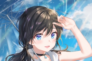 女孩子 雨 天气之子天野阳菜4k手机壁纸高清竖屏