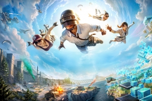 《绝地求生 Pubg》天空中  4K游戏壁纸