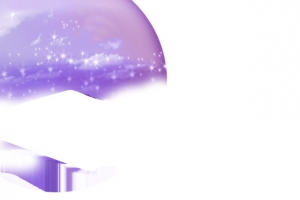 紫色星光天空七夕