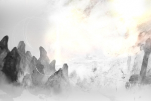 玄幻游戏光效山峰