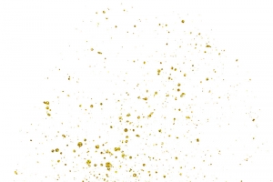 金色大气礼花漂浮素材