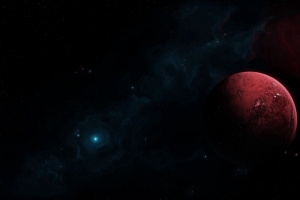 3840x2160 行星 星星 黑暗 太空 外太空壁纸 背景