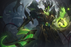 英雄联盟lol魂锁典狱长 神龙尊者 钢龙 锤石4k高清壁纸