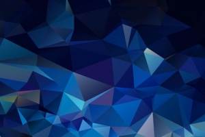 蓝色低多边形背景banner