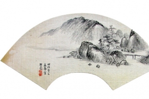 扇形扇面