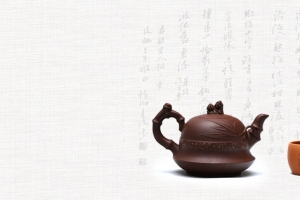 中国风古风茶文化背景