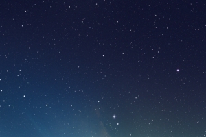 星空背景城镇地线海报