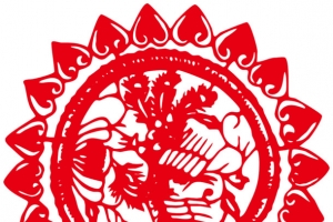 春节元素 新年 传统文化 剪纸