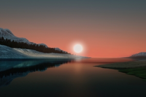 微软win11 系统自带风景6K壁纸6400x4000