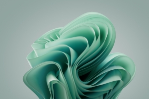 微软Surface Pro9 3d 青绿色 4k 壁纸