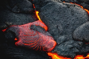 熔岩 炽热 表面 火山 4k壁纸 3840x2160
