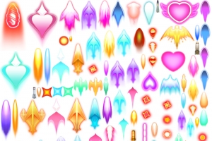 飞机大战全套特效子弹素材