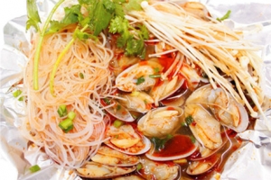 美味锡纸开心花甲粉