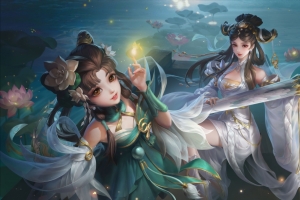 王者荣耀青白蛇 青白蛇皮肤优化 无水印 高清 4k 壁纸