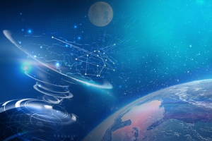 地球外太空星空背景图