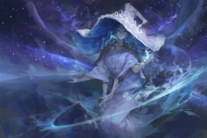 艾尔登法环魔女菈妮 手绘动漫4k壁纸