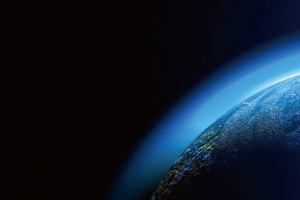 宇宙地球创意平面图