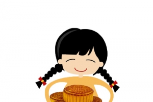 中秋月饼，中秋快乐