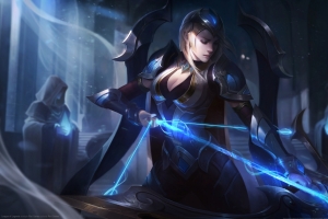 LOL冠军之箭艾希(Championship Ashe)皮肤原画5K壁纸