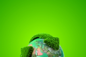 世界地球日海报背景