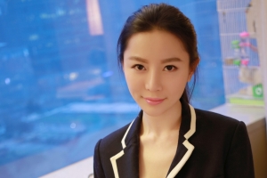 黑色礼服西装美女慕羽茜4k壁纸