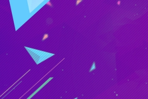 淘宝天猫紫色渐变几何线条banner背景