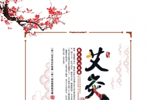 中医艾灸养生文案排版