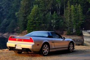  acura nsx acura 汽车 灰色 背面 4k壁纸 3840x2160