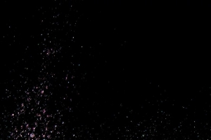 彩色水花黑色H5背景素材