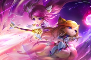 拉克丝 阿狸 金铲铲之战4K壁纸