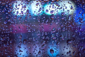 滴 玻璃 宏观 雨水 水分 表面 体积 4k壁纸 3840x2160