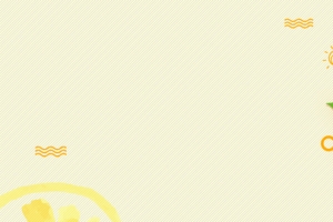 橙色清新水果橘子蜜桔食品电商banner