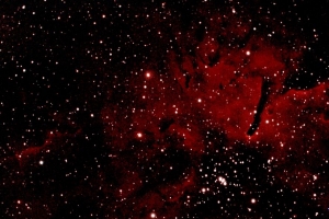 星云 恒星 辉光 空间 红色 4k壁纸 3840x2160