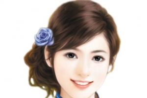 旗袍女子图片