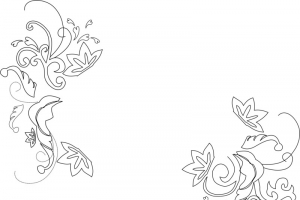 古典花纹时尚花纹 手绘线条花纹