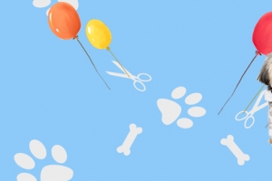 萌宠来袭可爱卡通banner