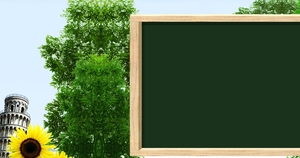 教育培训黑板banner
